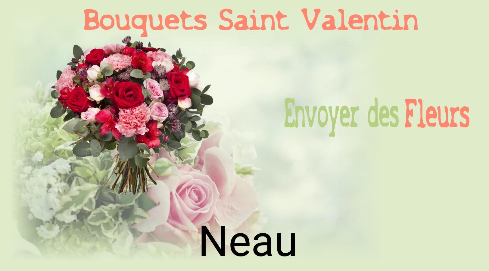 Roses de Saint-Valentin livrées à Neau